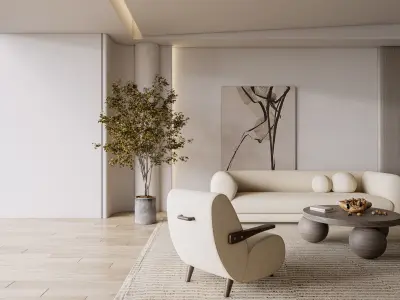 Living room 52 3D model