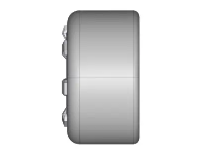 Tesla Cybertruck 1-64 Scale HW Wheel  3D print model