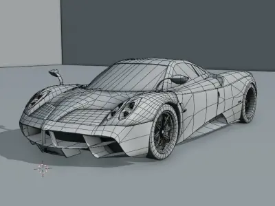 Pagani Huayra 3D model