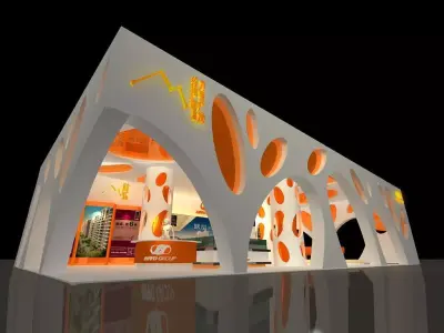 Exhibition - Area - 21X12-3DMAX2011-02 3D model