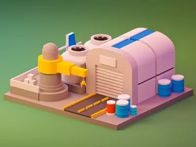 factory Free 3D model