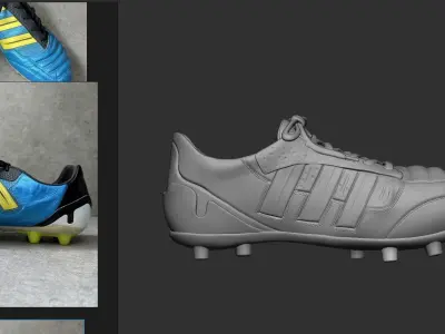 football adidas Adipower Predator X 3d print  3D print model