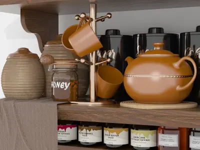 Kitchen accessories 017 3D model