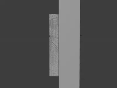 CanvasPanel wall decor 3D model