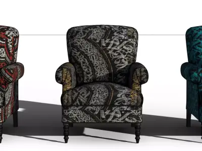Armchair Vanguard Furniture 3D model