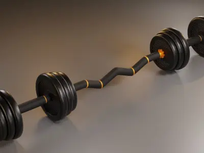 Dumbbell dumbbells Free 3D model