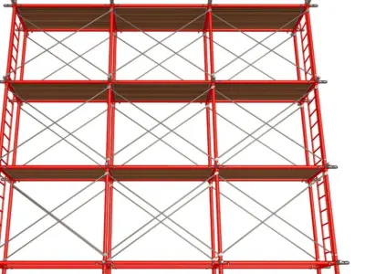 Scaffoldings Modular 3D model