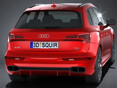 Audi SQ5 2018 3D model