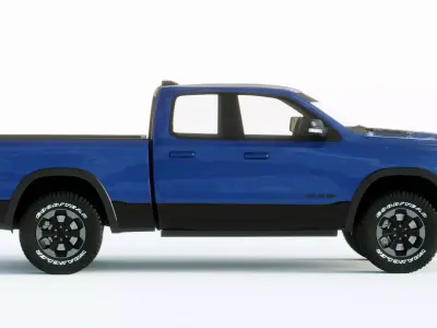 Dodge Ram 1500 Rebel 2019 3D model