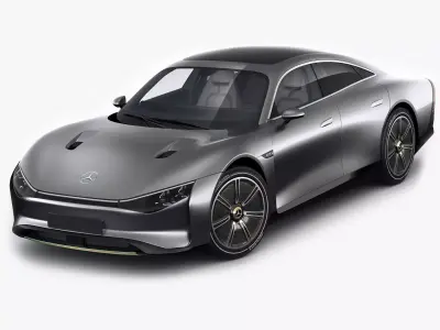 Mercedes EQXX Vision 2022 3D model