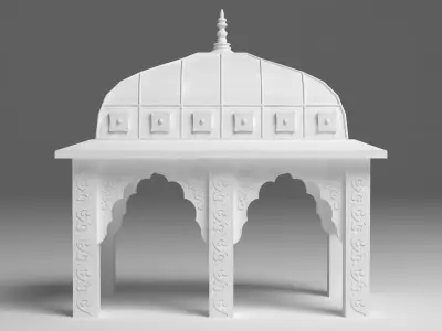 Indian Palace Dome 3D model