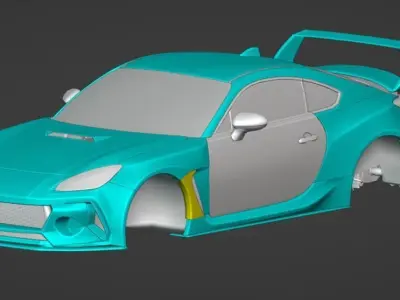 Toyota GR 86 RZ 2021 Khyzyl Saleem 3D model
