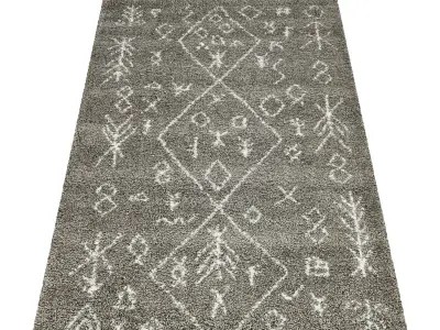 Rug Set 1860 3D model