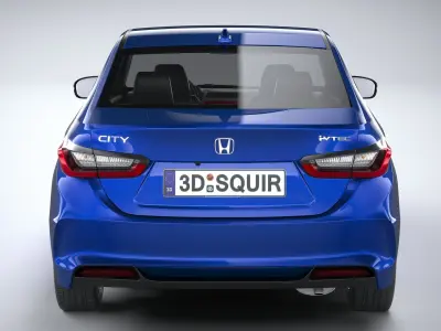 Acura City V CVT 2024 3D model