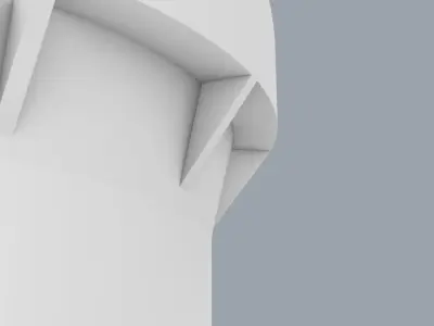 Maserati Radio Button 3D print model