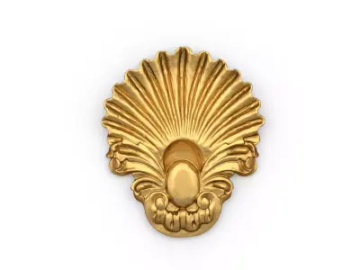 Classic carved decor ornament 476 3D print model