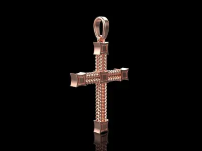 filigree cross model 831 3D print model