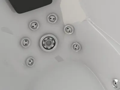 Whirlpool Jacuzzi Hot Tub 1 3D model