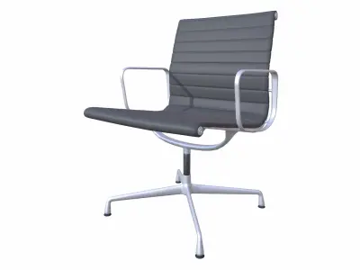 Office Chair Low-poly 3D model