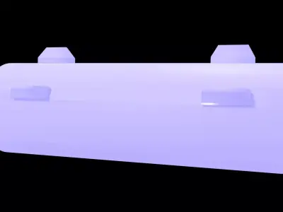 EMT Conduit Connector slide-on 3D model
