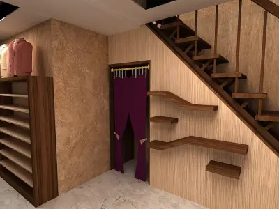 clothing store 3D model