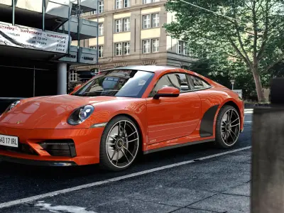 porsche 911 carrera 4 gts 2022 3D model