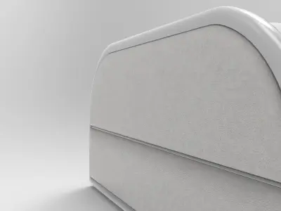 Bibor Drawers Low-poly 3D model