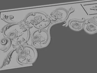dekor ornament 3D model 14
