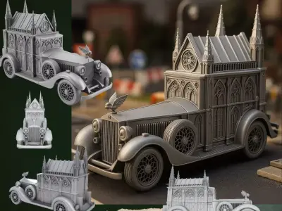 Concept Vehicle Collection 3D print model