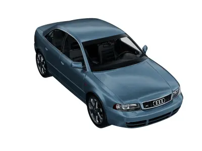 Audi - 2001 - S4 B5 3D model