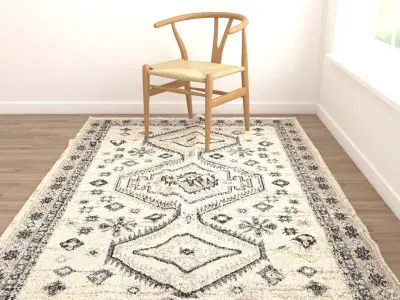 Rugs No 258 Low-poly 3D model