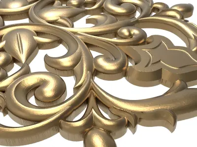  decorative pattern ready for 3D printing 3D model 39