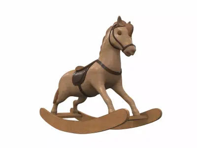 Rocking horse 6 3D model