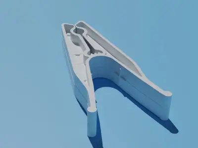 Clothespin 3D print model