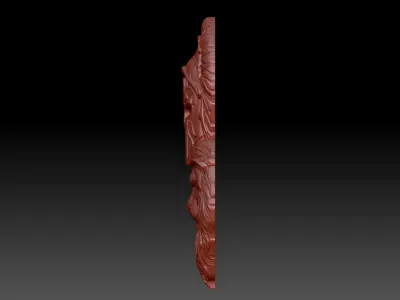 Lion girl 3D print model