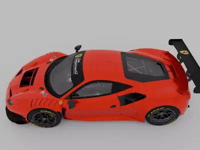 Ferrari 488 GT Modificata 3D model
