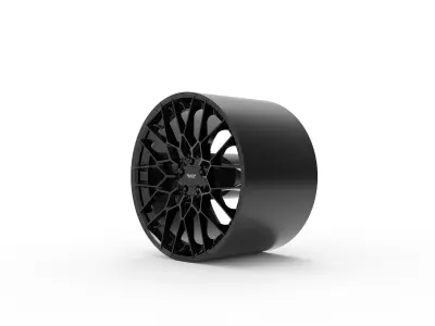 AMERICAN RACING BARRAGE WHEEL 3D PRINT MODEL 3D print model