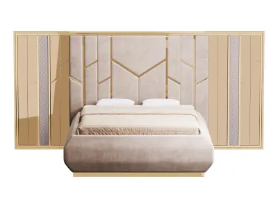 Modena Luxury Bed Room 3D model