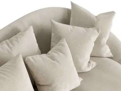 Demi Cushion Sofa 3D model