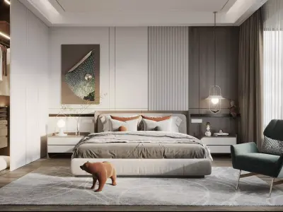 Bedroom Collection 02 For Unreal Engine 3D model
