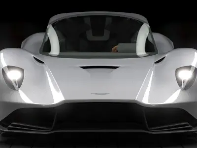Aston Martin Valhalla 3D model