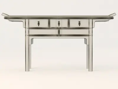 Chinese console 3D model