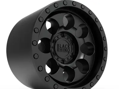 BLACK RHINO Riot Beadlock 3D print model