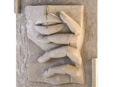 Face Wall Sculptures 3D model