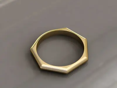 07 7ring Free 3D print model