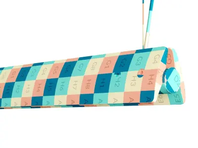 Seki-Han Suspension Lamp by Flos 3D model