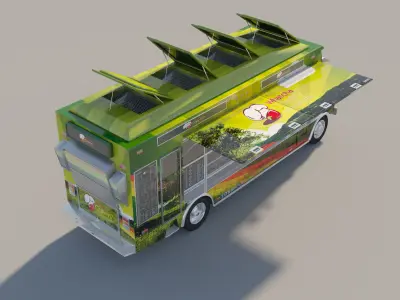 Food Truck Design 3D model