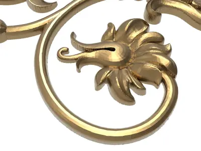  decorative pattern ready for 3D printing 3D model 261
