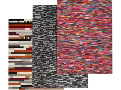 Rug Set 379 3D model