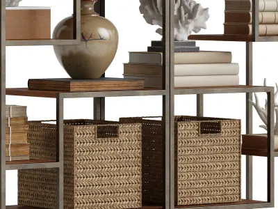  Horchow Dillenger Etagere 3D model